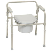 Compass Health ProBasics Three-in-One Folding Commode with Full Seat